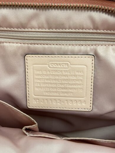 商品画像：トートバッグ_オプアート/レザー/PNK 5