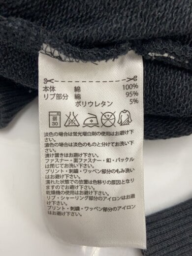 商品画像：スウェット/S/コットン/BLK 4