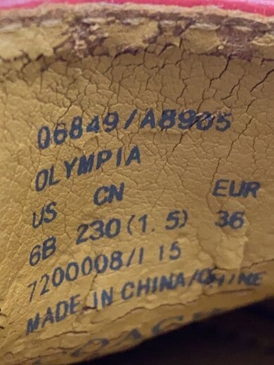 商品画像：ローファー/23cm/RED/レザー// 5