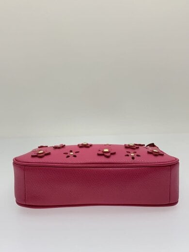 商品画像：チェーンバッグ/フローラルアップリケ/レザー/PNK/F65471// 4