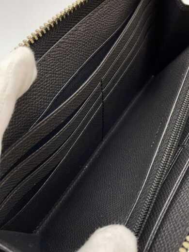 商品画像：長財布/レザー/BLK/メンズ/F21073// 6