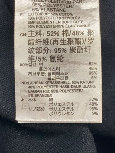 商品画像：トラックジャケット/トレフォイル/コットン/BLK/CW1250// 4