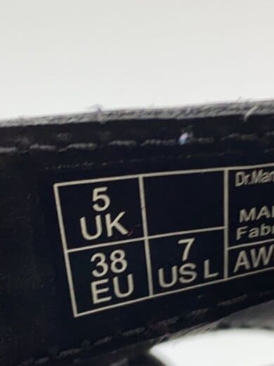 商品画像：サンダル/UK5/BLK/レザー 5