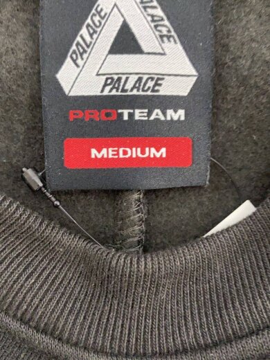 商品画像：25SS/PALACE/Pro Team palco crew/スウェット/M/コットン/BLK 4
