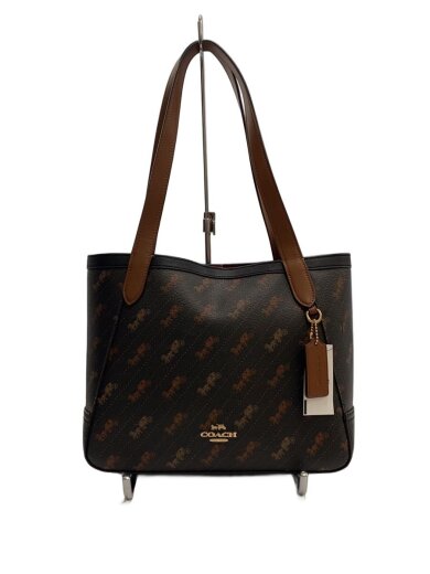 商品画像：トートバッグ/BLK×BRW/総柄/C4060 1