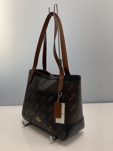 商品画像：トートバッグ/BLK×BRW/総柄/C4060 2