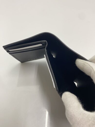 商品画像：26年/サフィアーノレザー3つ折り財布/レザー/BLK/レディース 6