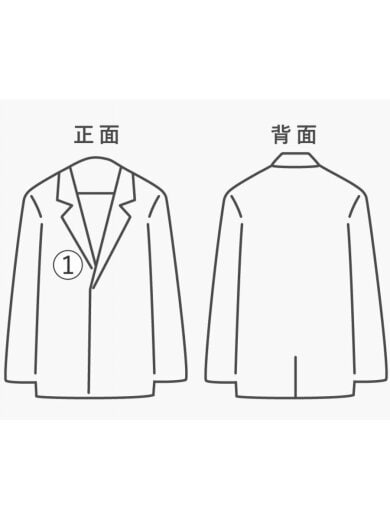 商品画像：60s/ワークジャケット/セミオートマチックTALON/38/NVY/汚れ有 8