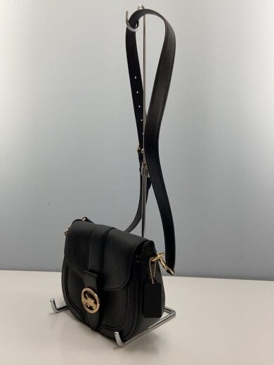 商品画像：ショルダーバッグ/レザー/BLK/C3241 2