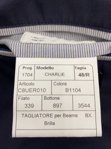 商品画像：ステンカラーコート/Brilla別注/48/コットン/NVY/CHARLIE 4