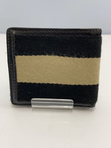 商品画像：2つ折り財布/レザー/BLK/メンズ/106662// 2