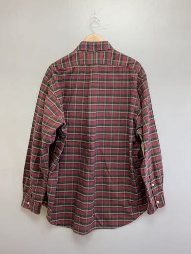 商品画像：ボタンダウン長袖シャツ/XL/コットン/BRD/チェック 2