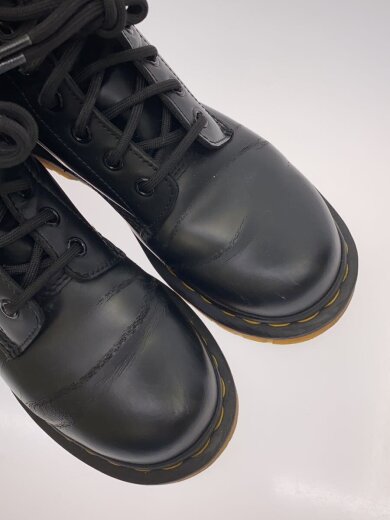 商品画像：レースアップブーツ/UK4/BLK/レザー/履きジワ有// 6
