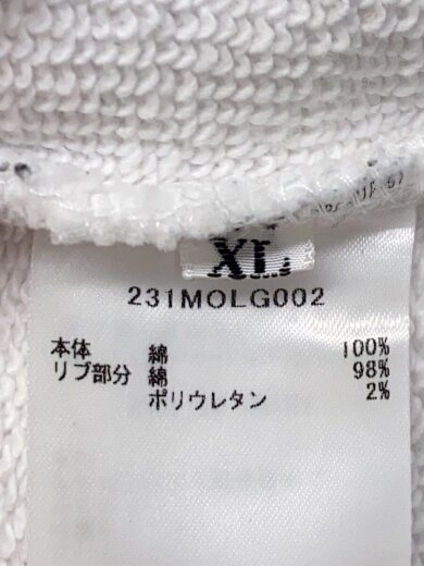 商品画像：パーカー/XL/コットン/WHT/231MOLG002// 4