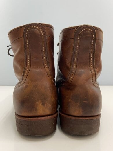 商品画像：レースアップブーツ/US7.5/BRW/レザー/8111 6