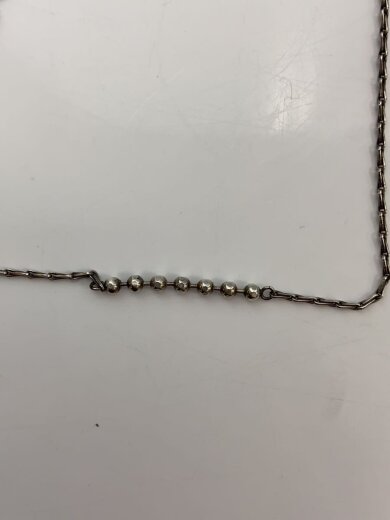 商品画像：ロングボールチェーンネックレス/--/SLV/トップ無/メンズ// 5