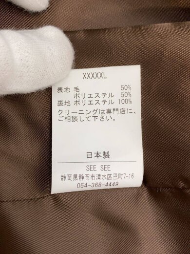 商品画像：コーチジャケット/ワンポイント/ドローコード/ウール/BRW// 5