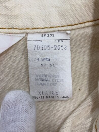 商品画像：70s/TRACKER JACKET/XL/CRM/70505-2653// 4