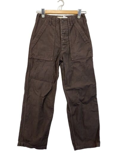 商品画像：60S BAKER PANTS/パンツ/三角レザーパッチ/S/コットン/BRW/S2510PT05// 1