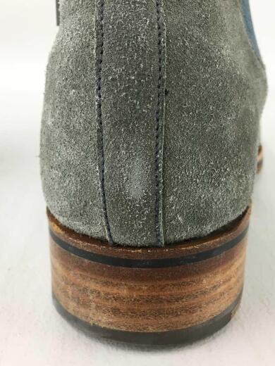 画像：J.M.WESTONサイドゴアブーツ/UK6/GRY/スウェード/CHELSEA BOOT6