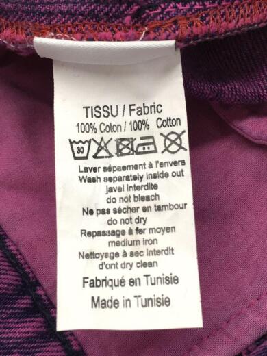 画像：Y/PROJECTSPLIT CUFF ACID EFFECT JEANS/25/コットン/ピンク4