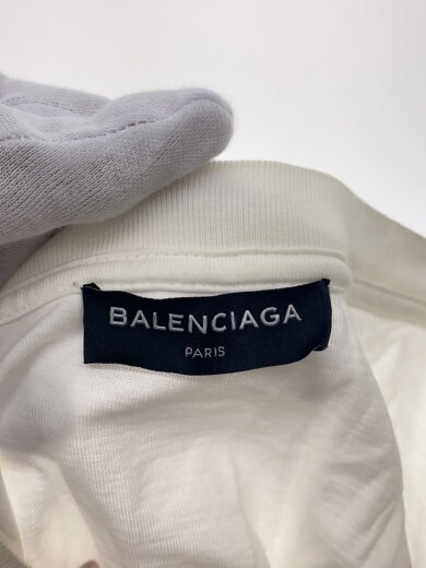 商品画像：Tシャツ/S/コットン/WHT/508218 TYK67/Europe Oversized Pocket Tee 3