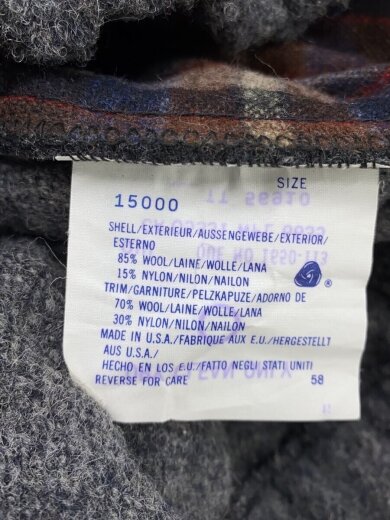 商品画像：ブルゾン/M/ウール/GRY 4