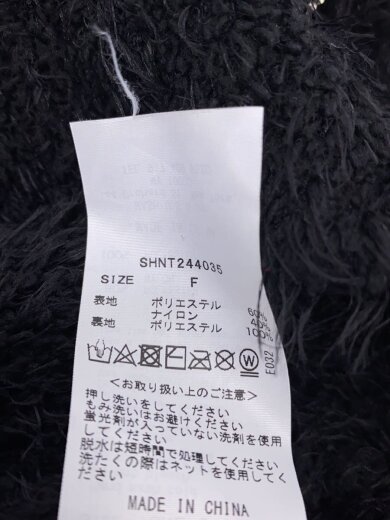 画像：SNIDEL HOMEジップパーカー/FREE/ポリエステル/BLK//4