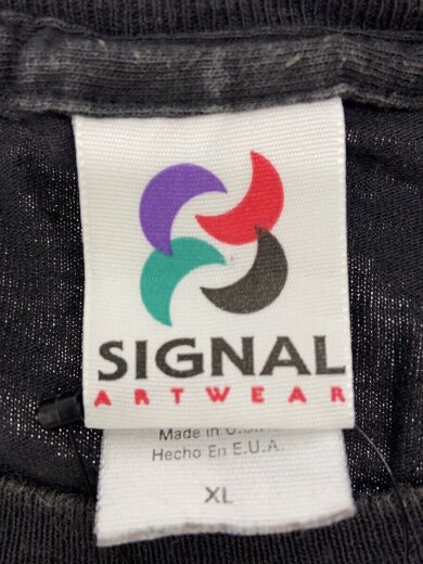 商品画像：SIGNAL/Tシャツ/XL/コットン/BLK 3