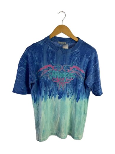 商品画像：Tシャツ/--/コットン/BLU/総柄// 1