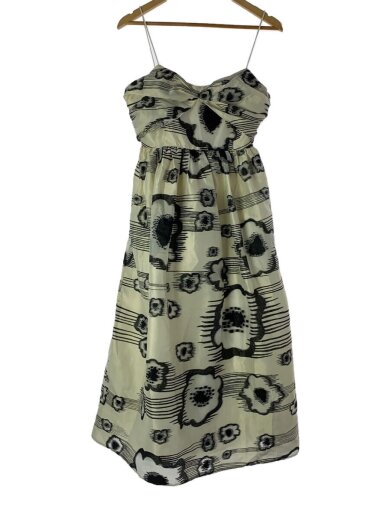 商品画像：ワンピース/S/ポリエステル/WHT/総柄 1