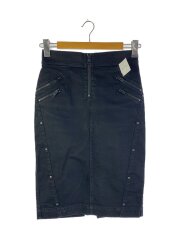 スカート/27/コットン/BLK