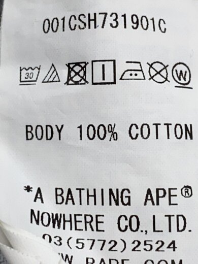 商品画像：Tシャツ/XL/コットン/BLK/総柄/001CSH731901C// 5