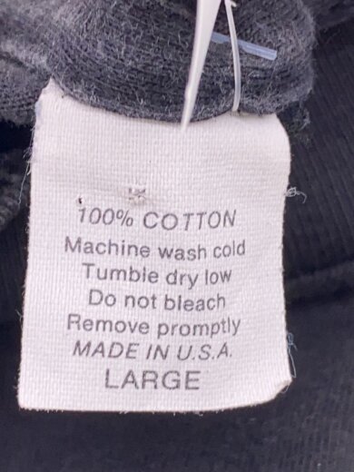 商品画像：Tシャツ/L/コットン/BLK// 3