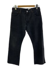 ブーツカットパンツ/32/デニム/BLK