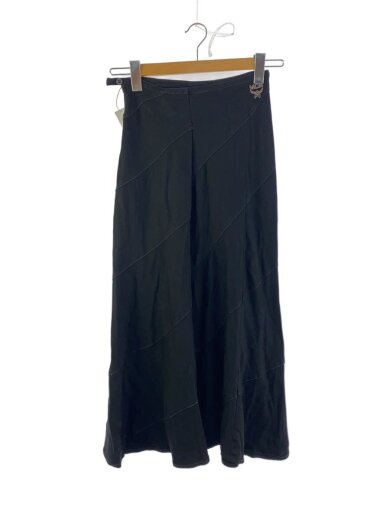 商品画像：ロングスカート/73/コットン/ブラック/1-7798 1