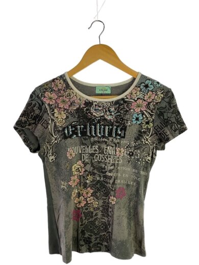 商品画像：totheangel/Tシャツ/M/コットン/GRY/総柄 1
