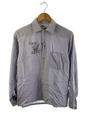 town topic/長袖シャツ/S/レーヨン/PUP