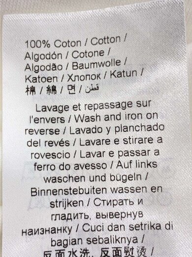 商品画像：Tシャツ/L/コットン/WHT/FF58TS4814SG// 4