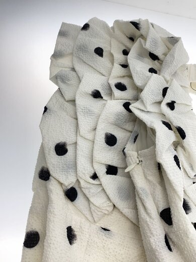 商品画像：ノースリーブワンピース/0/ポリエステル/WHT/ドット/SWFO244002// 6