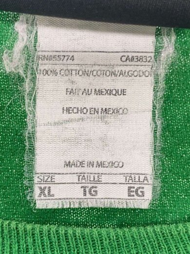 商品画像：Tシャツ/XL/コットン/GRN 4