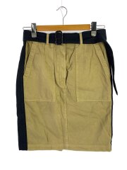 スカート/34/コットン/BEG