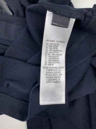 商品画像：パーカー/S/コットン/BLK 4