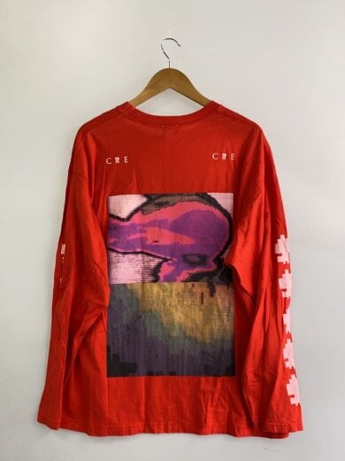商品画像：長袖Tシャツ/L/コットン/RED/CES28LT04// 2