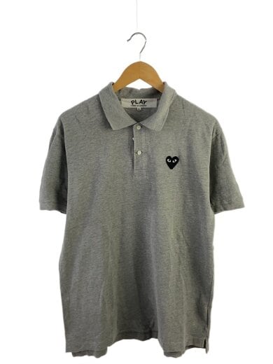 商品画像：ポロシャツ/XL/コットン/GRY/AZ-T078 1