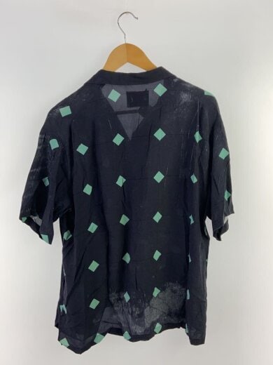 商品画像：半袖シャツ/M/レーヨン/NVY/総柄/sc2121-sh17 2