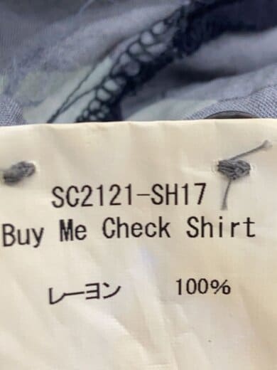 商品画像：半袖シャツ/M/レーヨン/NVY/総柄/sc2121-sh17 4