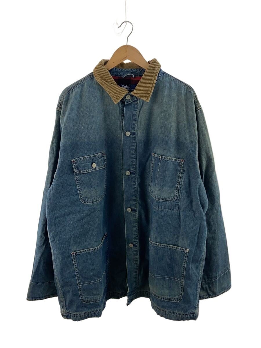 POLO RALPH LAUREN / カバーオール/XXL/デニム/IDG