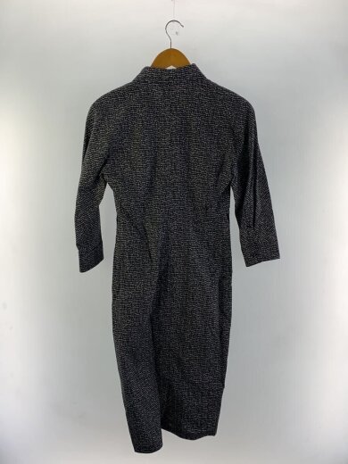 商品画像：シャツワンピース/34/コットン/BLK/総柄 2