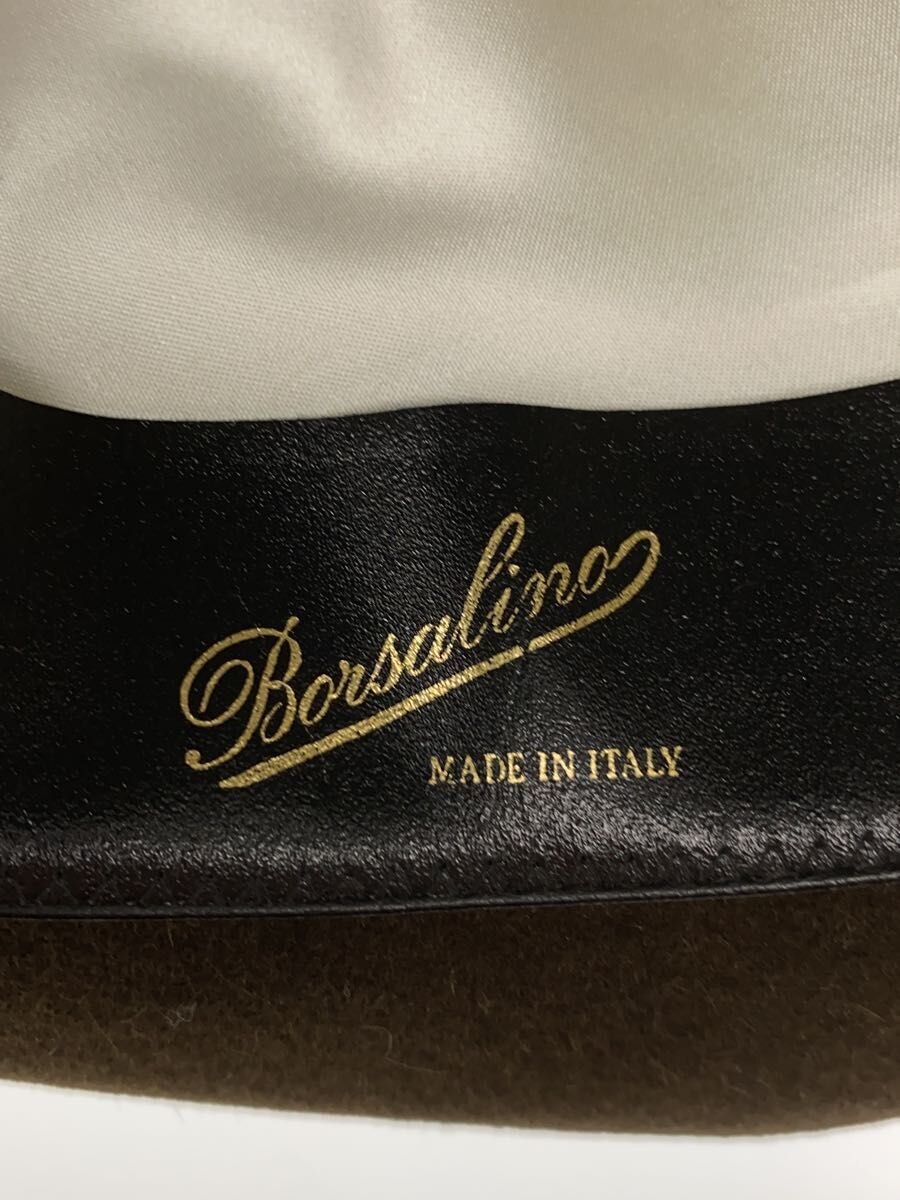 Borsalino / ハット/7 3/8/BRW/メンズ